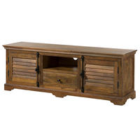 TV-BOARD Mango 170x45x60 dunkelbraun geölt RODEZ #148 - Dunkelbraun, Holz (170/60/45cm) - Massivmoebel24