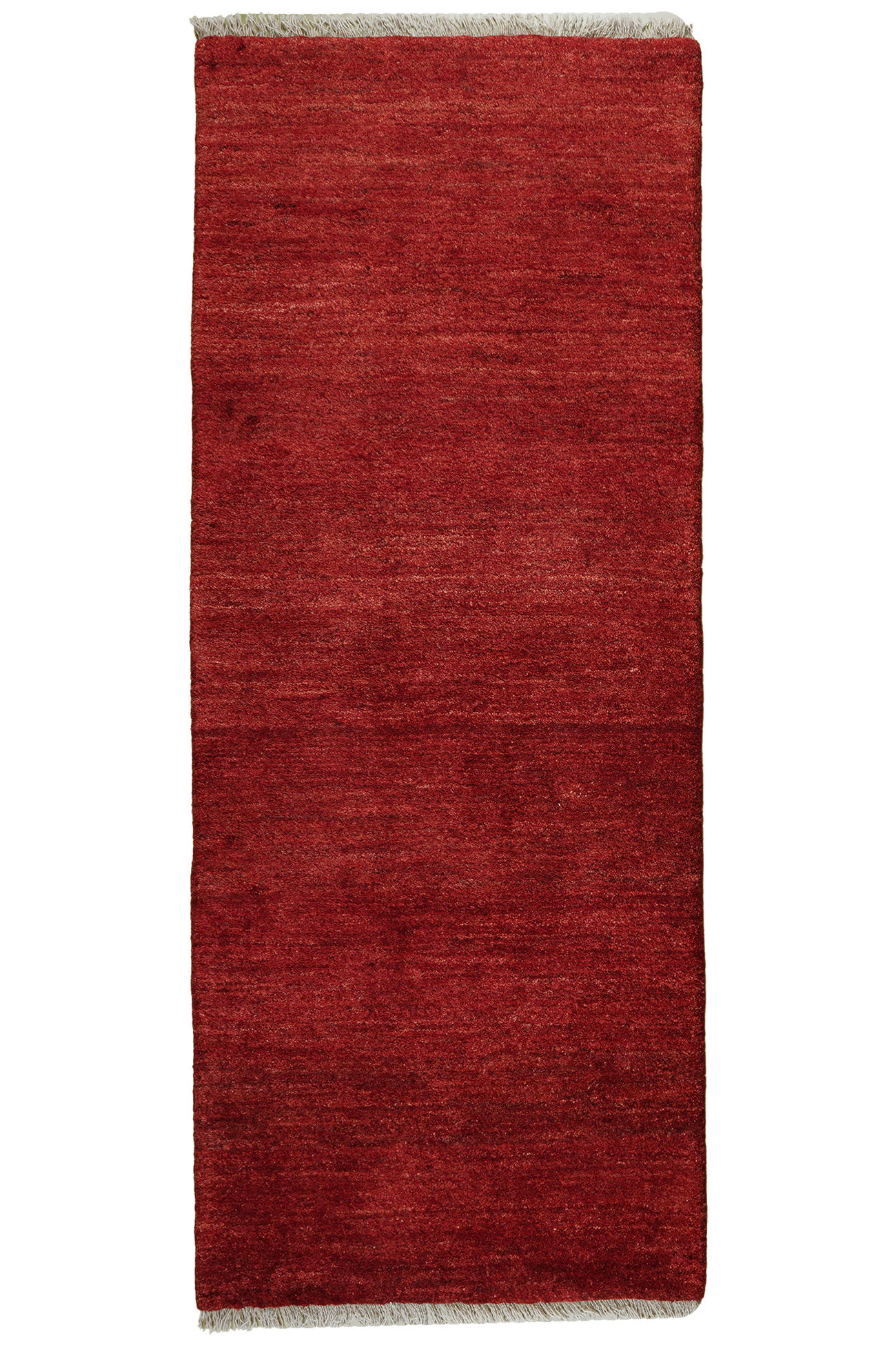 TEPPICH Gabbeh Rot 199/79 cm Schurwolle - Rot, Textil (79/199cm) - Looma
