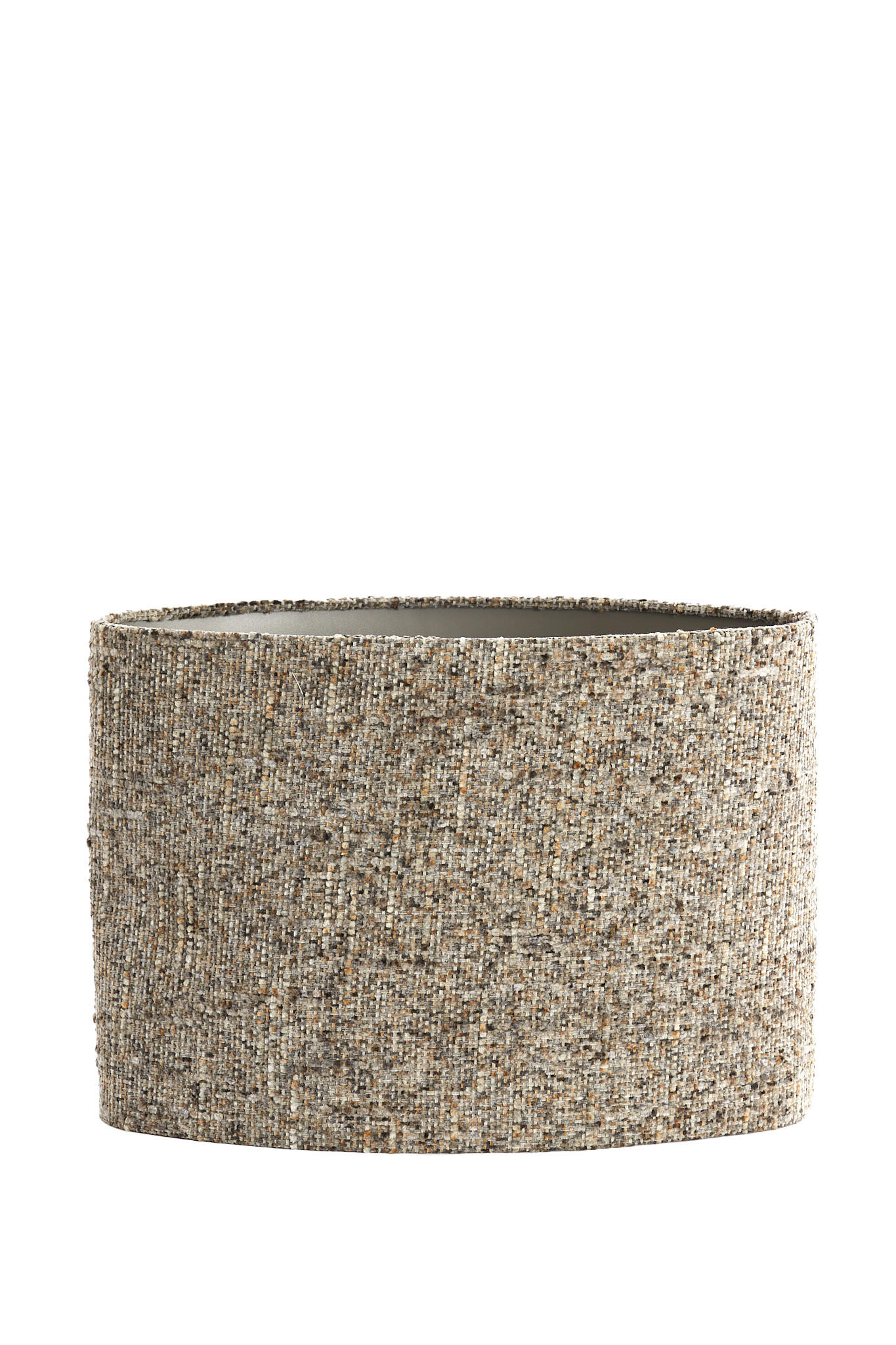 LAMPENSCHIRM Osire Grau 45/21/32 cm - Grau, Textil (45/21/32cm) - Light & Living