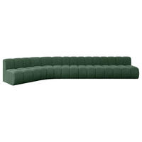 ECKSOFA modulares Sofa Montra-L3 - 472x174x70 cm Grün - Grün, Holzwerkstoff/Textil (472/174cm) - ALTDECOR