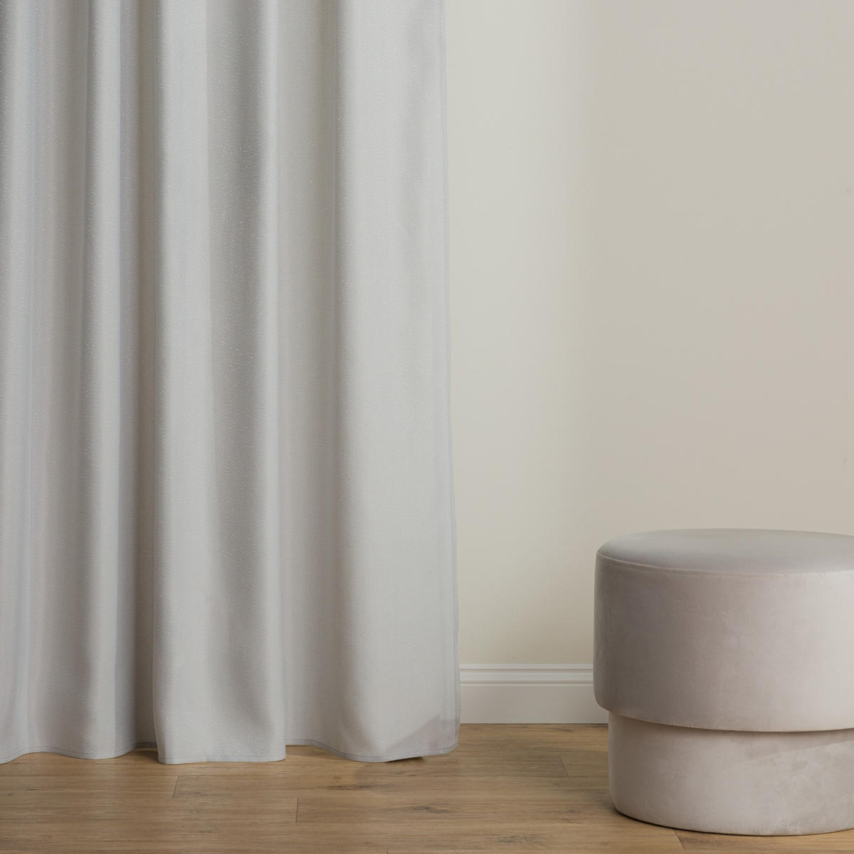 VORHANG Sausa - Hellgrau, Textil (140/1/250cm) - home&you