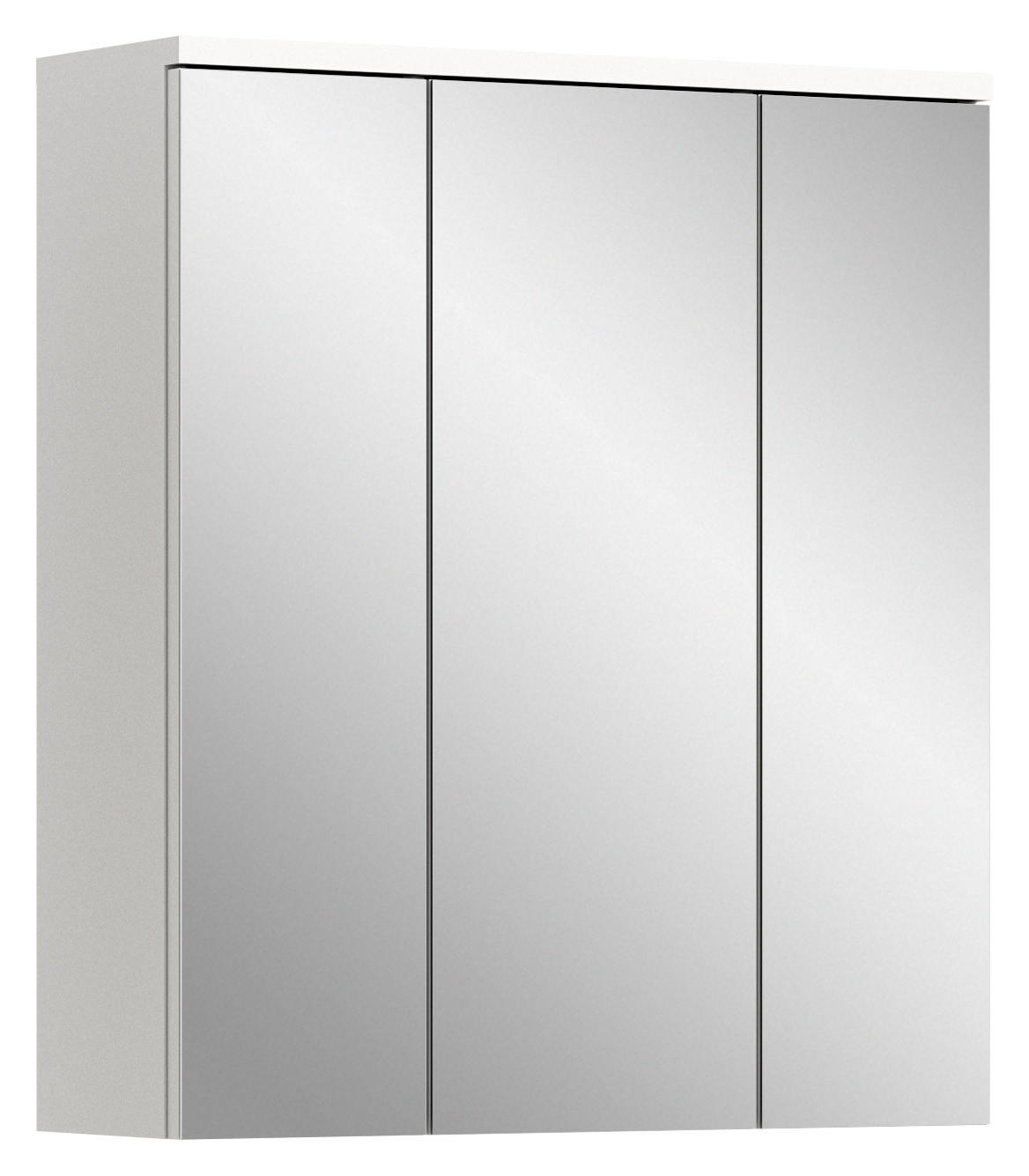 Homes & Jones Spiegelschrank Weiß 63x73x21 cm