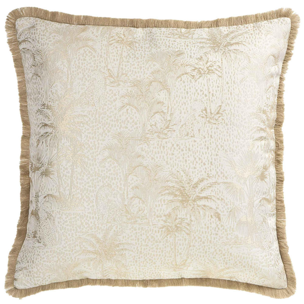 KISSENHÜLLE PALMS - Creme, Textil (50/50cm) - Sportalm Kitzbühel