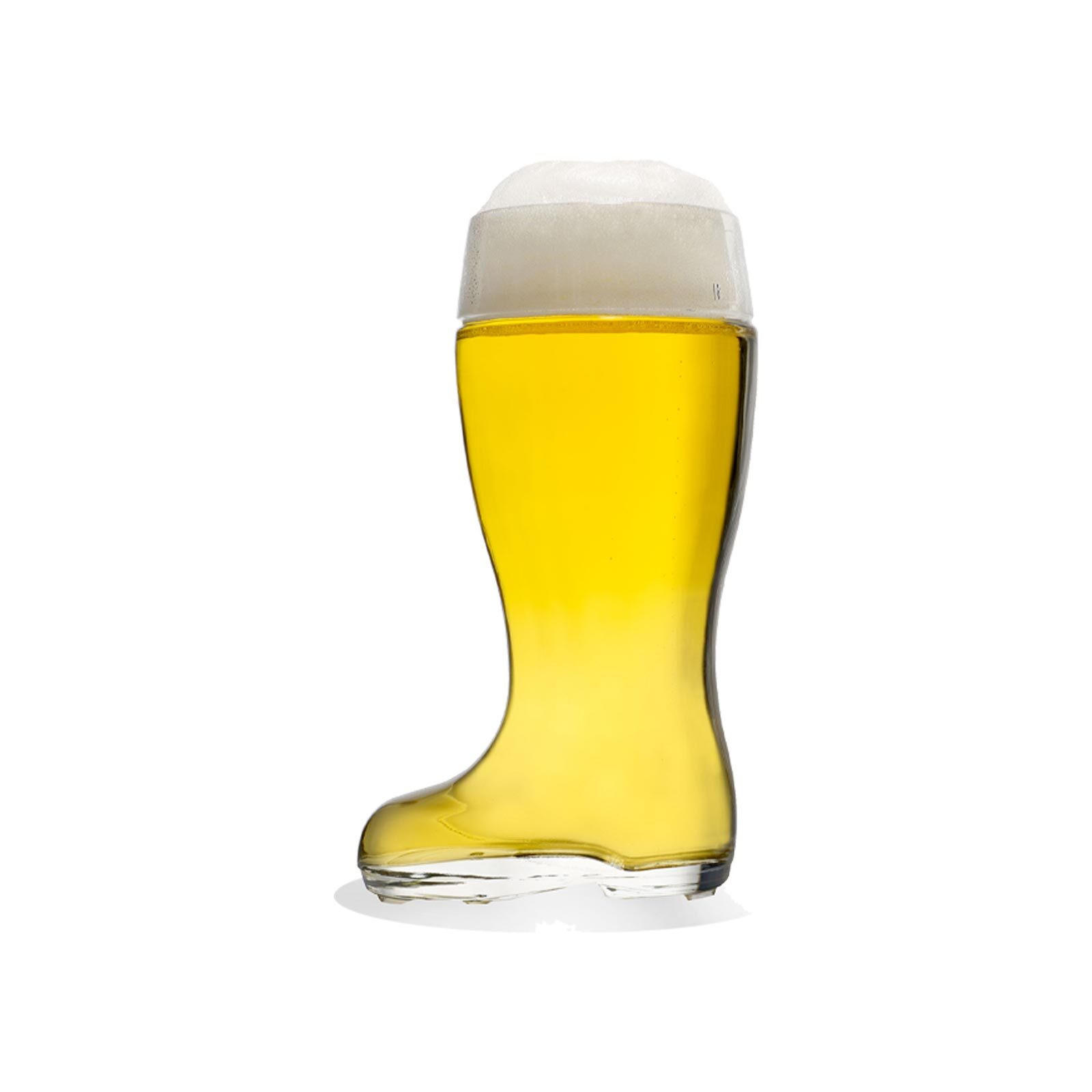 BIERGLÄSER Stiefel transparent 500 ml 2er Set - Transparent, Glas (0.5L) - Stölzle Lausitz