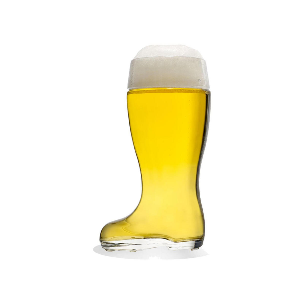BIERGLÄSER Stiefel transparent 500 ml 2er Set - Transparent, Glas (0.5L) - Stölzle Lausitz