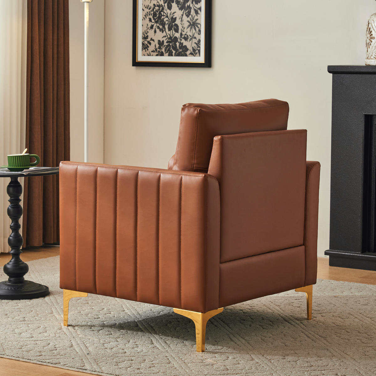 SESSEL Braun - Braun, Textil (80/88/78cm) - Urban Meuble