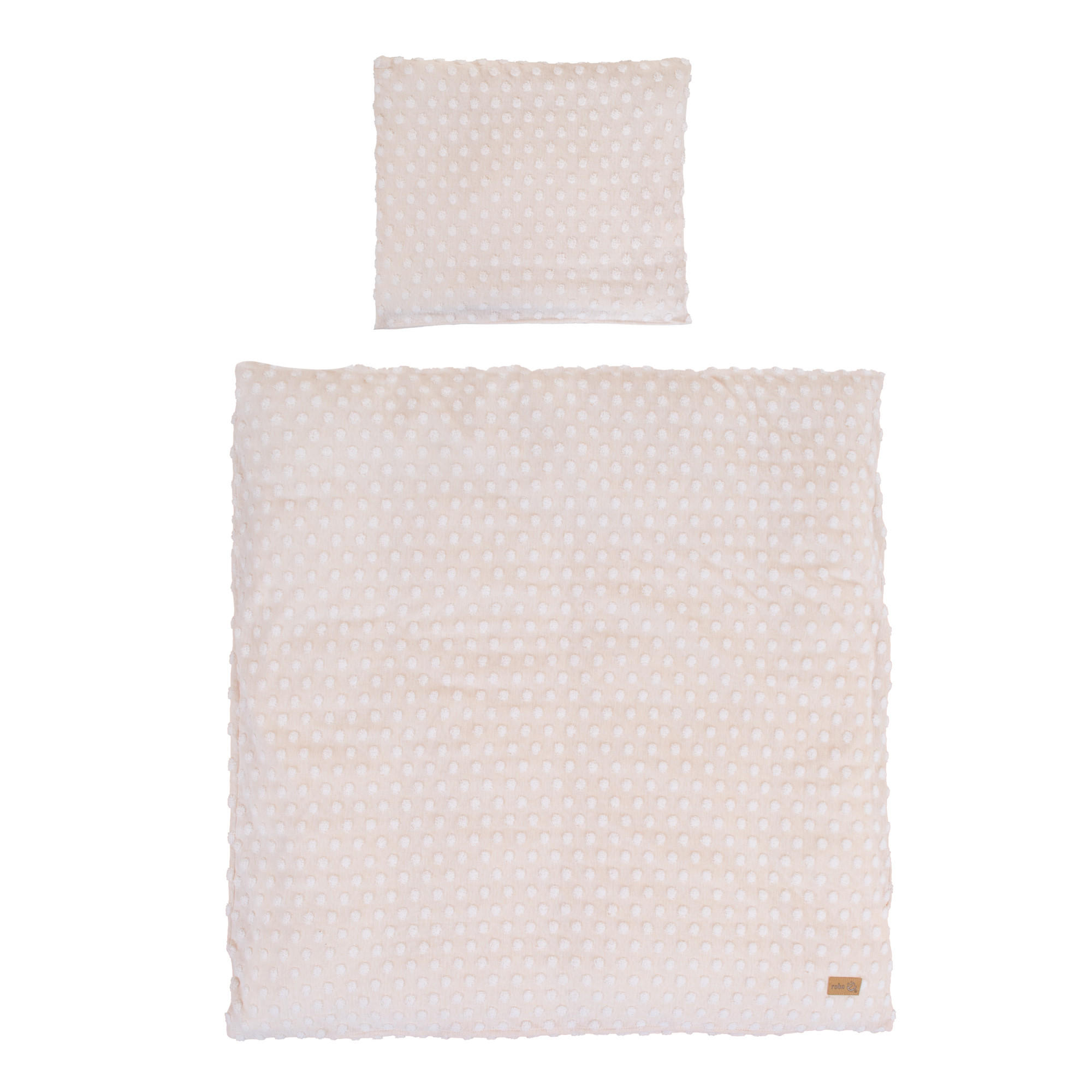 WIEGENBETTWÄSCHE Frosty Almond 80x80 cm - Beige - Beige, Textil (80/80cm) - Roba