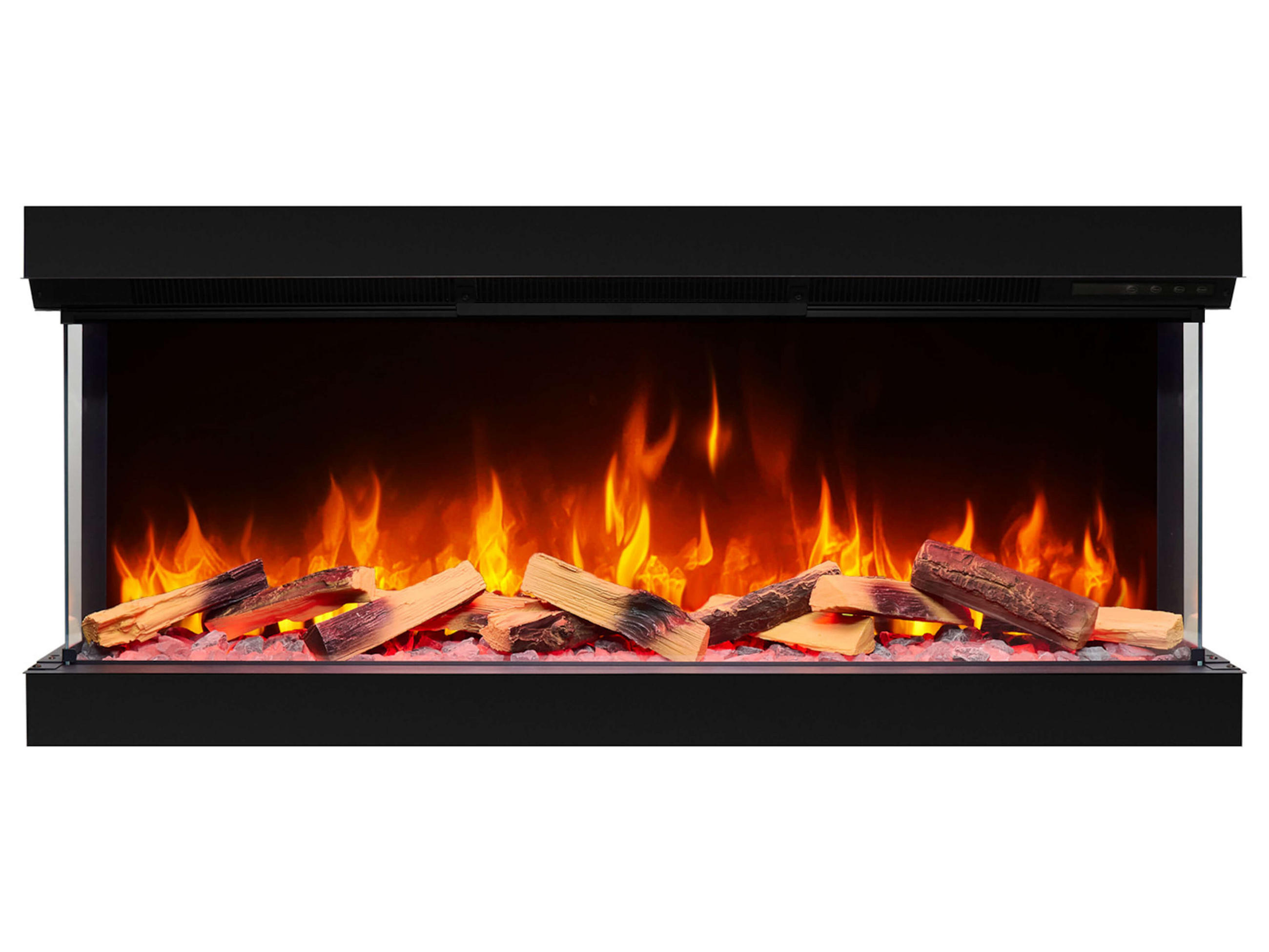 ArtiFlame Einbau-Elektrokamineinsatz Schwarz 125x55.5x32 cm