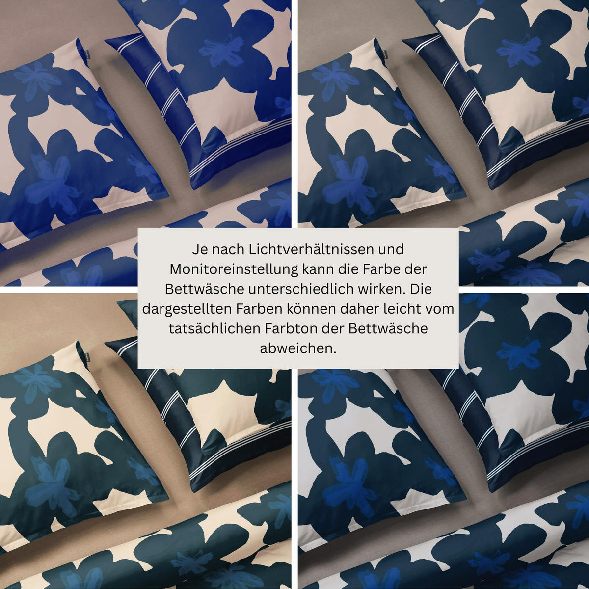 BETTWÄSCHESET Matteo - Renforcé - 2-teilig - 135 x 200 cm - Dunkelblau - Dunkelblau, Textil (135/200cm) - SCHIESSER