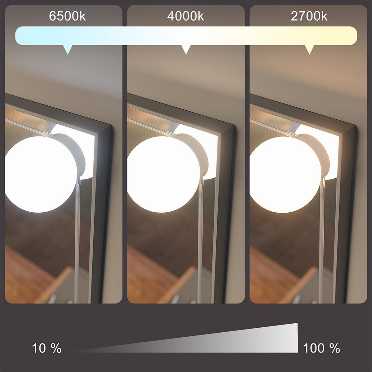 TOALETNÍ STOLEK Viktoria Bílá - bílá, kompozitní dřevo (110/77.2/45cm) - Vicco