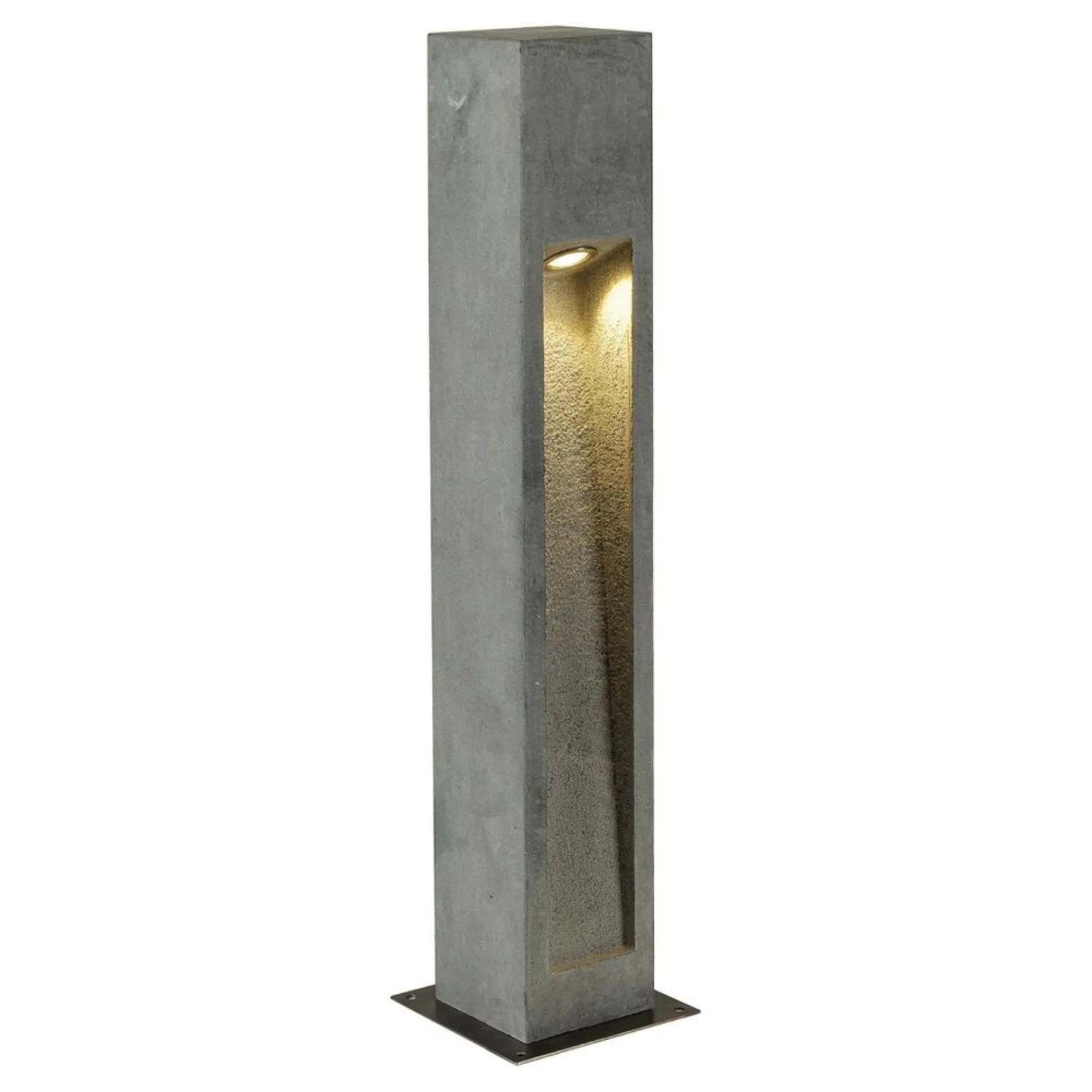WEGELEUCHTE Arrock Grau - Grau, Stein (12/12/75cm) - SLV