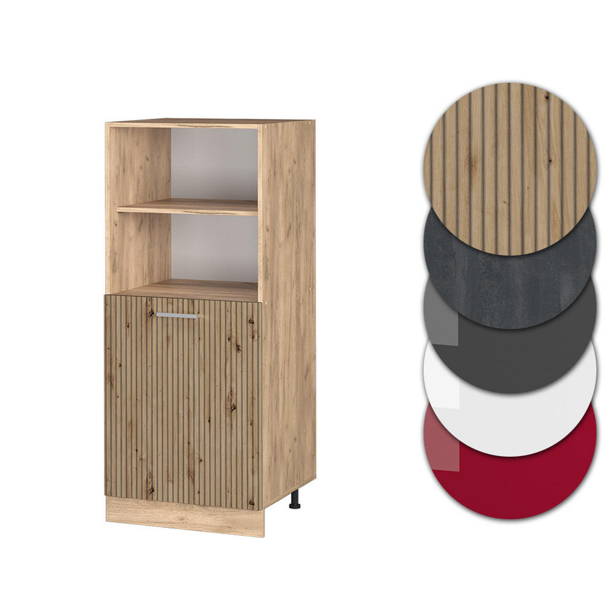 Honigeiche/Eiche Artisan, Holzwerkstoff (60/143/57cm) - Vicco