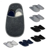 6XPANTOFLE pro hosty - různobarevná, textil (28/50/6cm) - Relaxdays