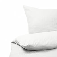 BETTWÄSCHE SET Avondale 155x220 cm - Weiß, Textil (155/220cm) - Beliani