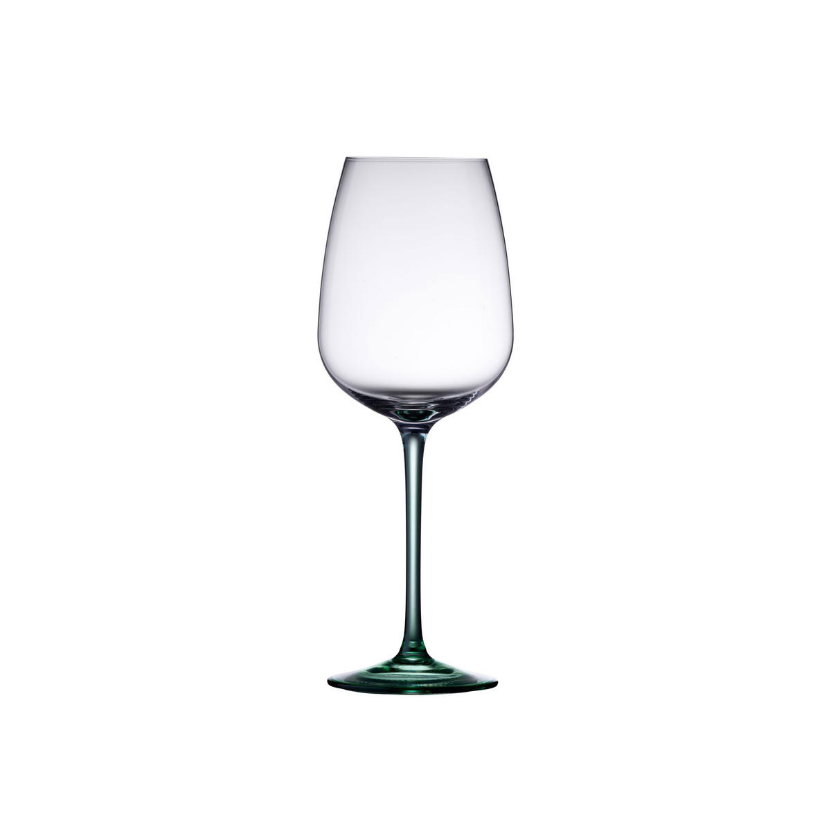 WEINGLAS Vienna 4er Set, Glas, Grün, 530 ml - Grün, Glas (0.53L) - Lyngby Glas