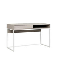 SCHREIBTISCH Aidan Grau 120 cm x 78 cm - Grau, Holzwerkstoff (50/120/78cm)