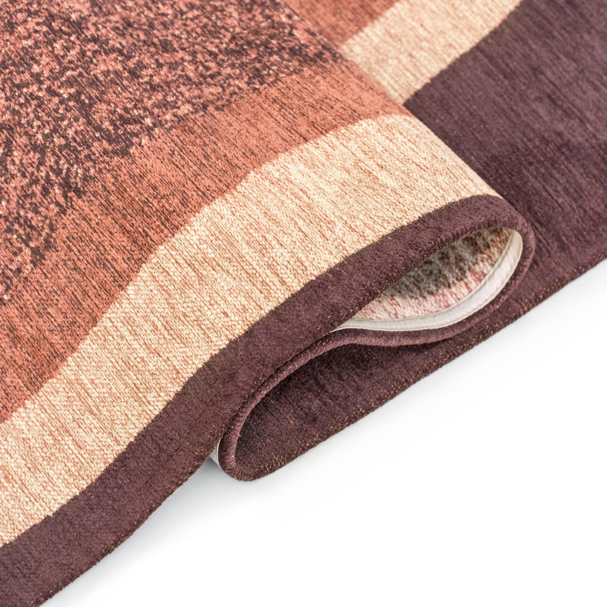 TEPPICH Rosewood Craft Marble 200/280 cm - Pink, Kunststoff/Textil (200/280cm) - Louis De Poortere