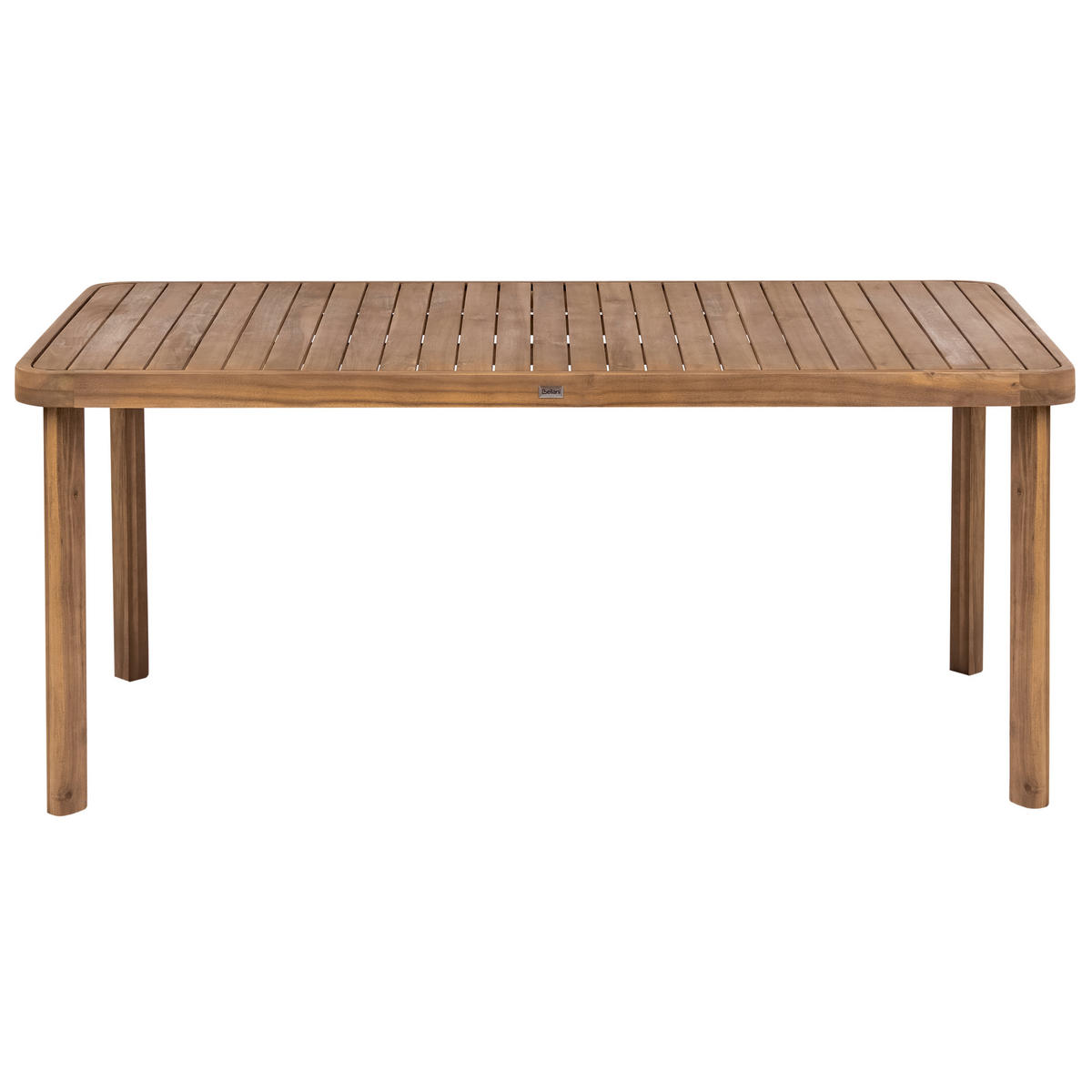 GARTENTISCH 180/90 cm Akazienholz Braun Roncello - Braun, Holz (180/90/75cm) - Beliani
