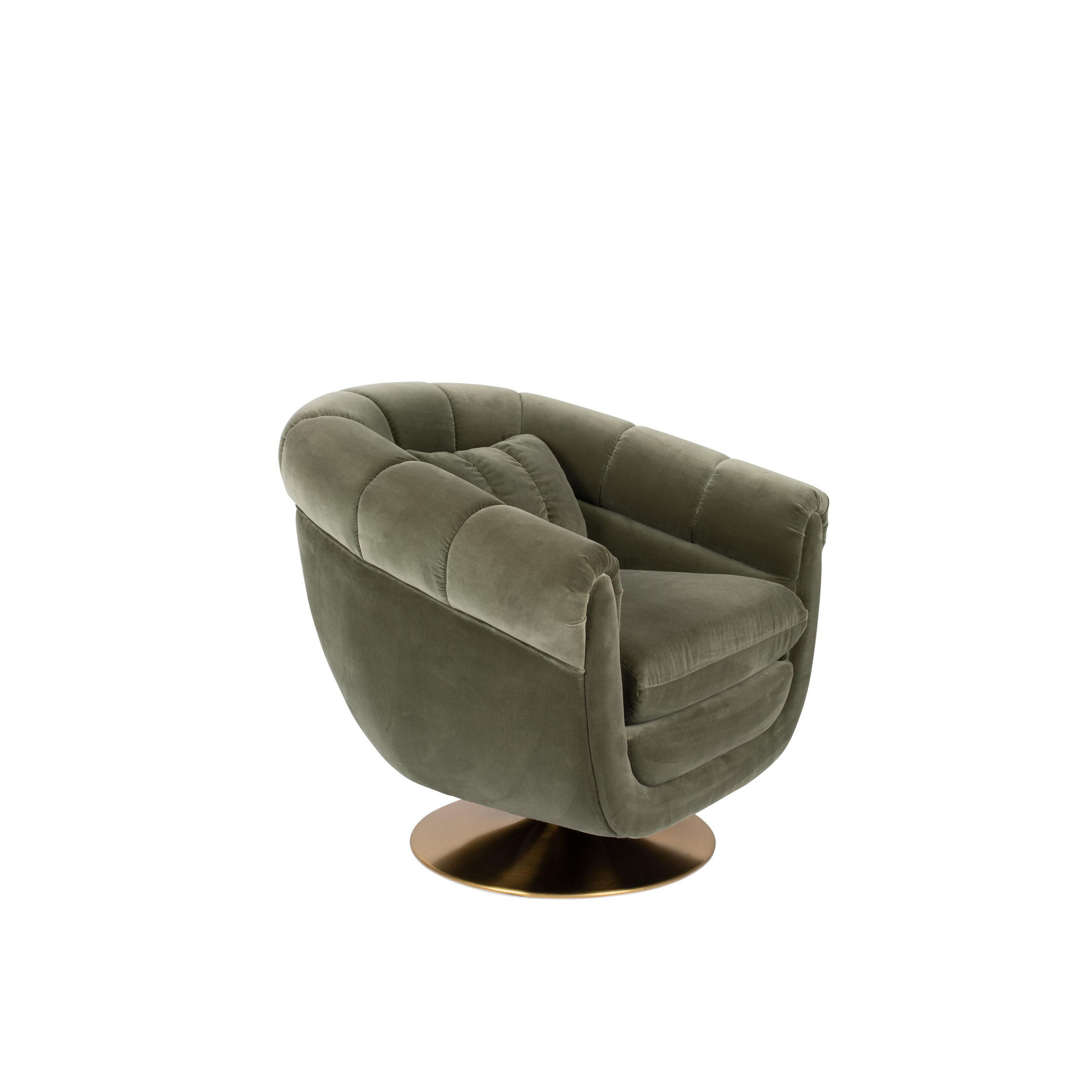 SESSEL Member Grün - Grün, Textil (82/79/88cm) - Dutchbone