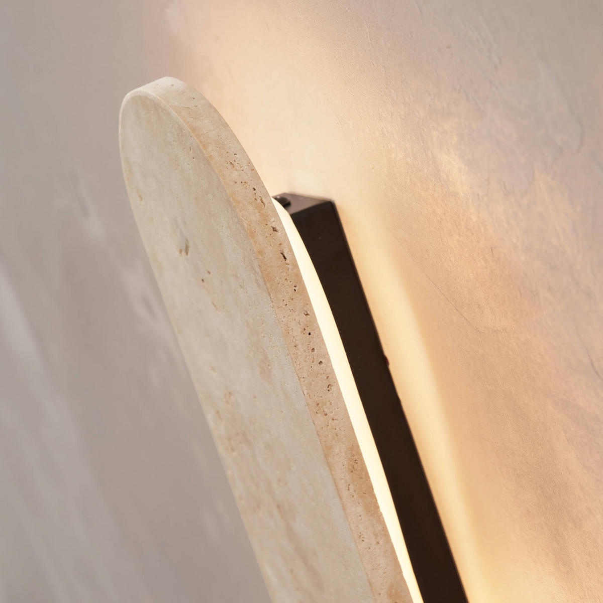 WANDLEUCHTE Adrian, new, 40cm - Beige, Metall (9/40/3.5cm) - KOSILUM