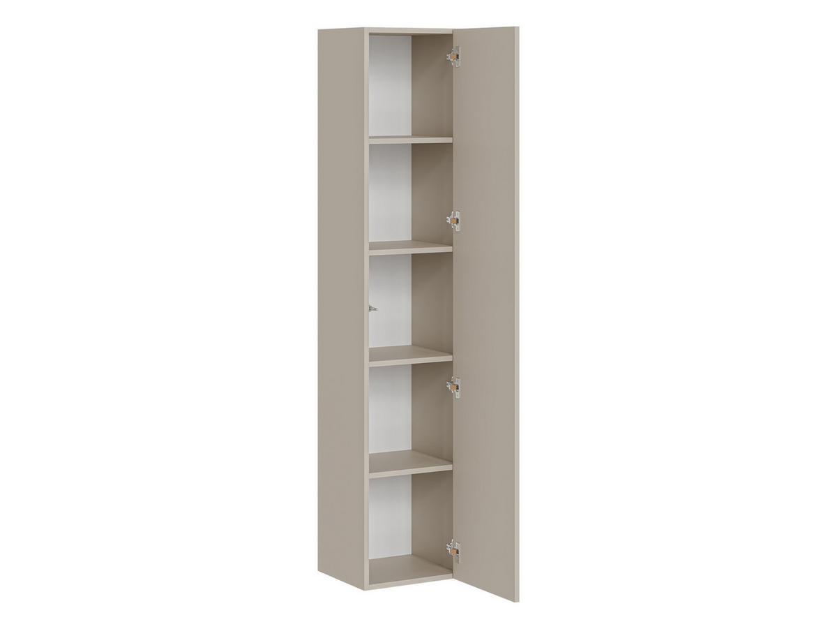 HOCHSCHRANK Govi - Nussbaumfarben, Holzwerkstoff (35/168/32cm) - MIRJAN24