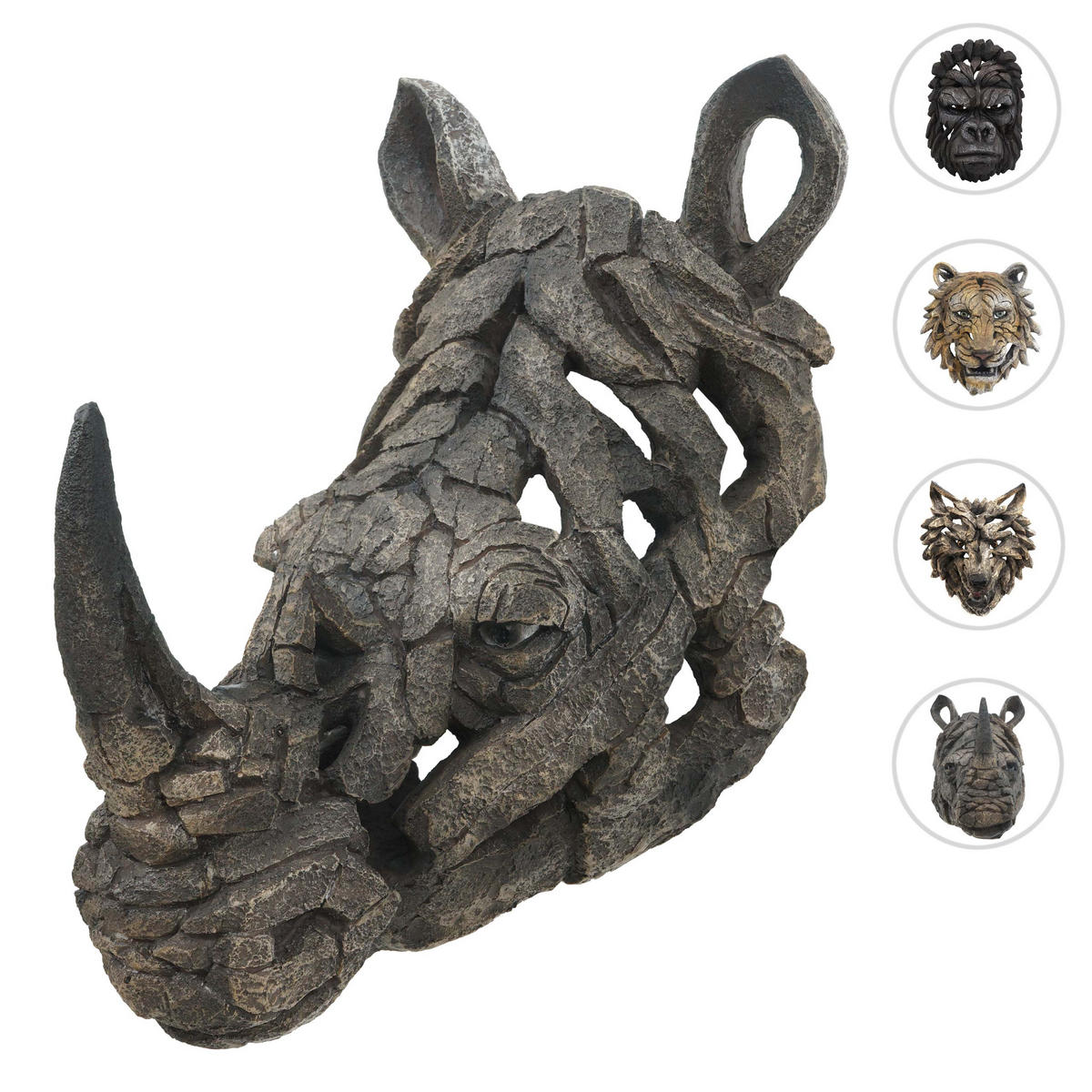 DEKO LOBANJA Siva - siva, kamen (19/26/30cm) - MCW