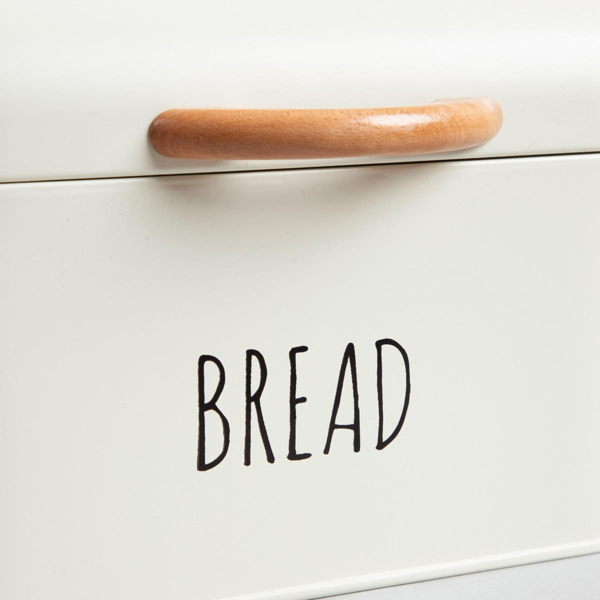 BROTKASTEN Breadly Creme 33/18/15 cm - Creme, Metall (18/15/38cm) - Homla