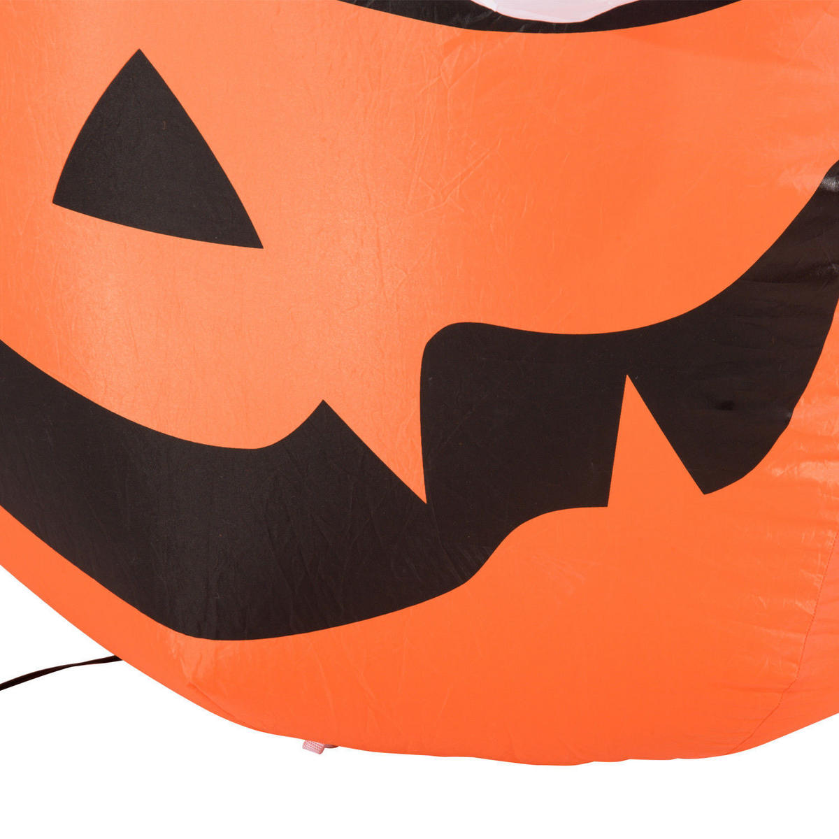HALLOWEEN AUFBLASBARER KÜRBIS, Mehrfarbig, Polyester - Multicolor, Kunststoff (120/180/120cm) - HOMCOM