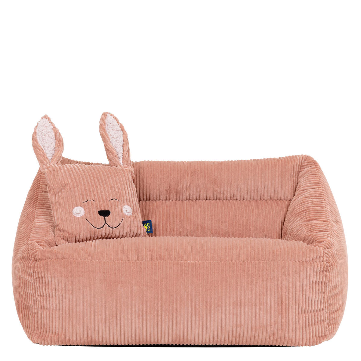 KINDERSITZSACK Sofa Cecilia mit Animalkissen - Pink, Textil (95/50/55cm) - icon