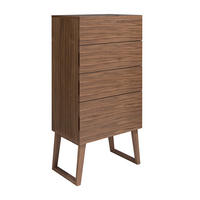 KOMMODE Walnuss 59/45/120 cm - Walnussfarben, Holz (59/120/45cm) - ANGEL CERDA