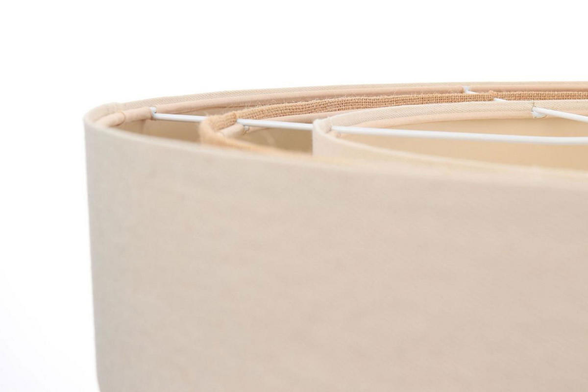 HÄNGELEUCHTE Beige 60/20 cm - Beige, Kunststoff (60/1.9/20cm) - ONZENO