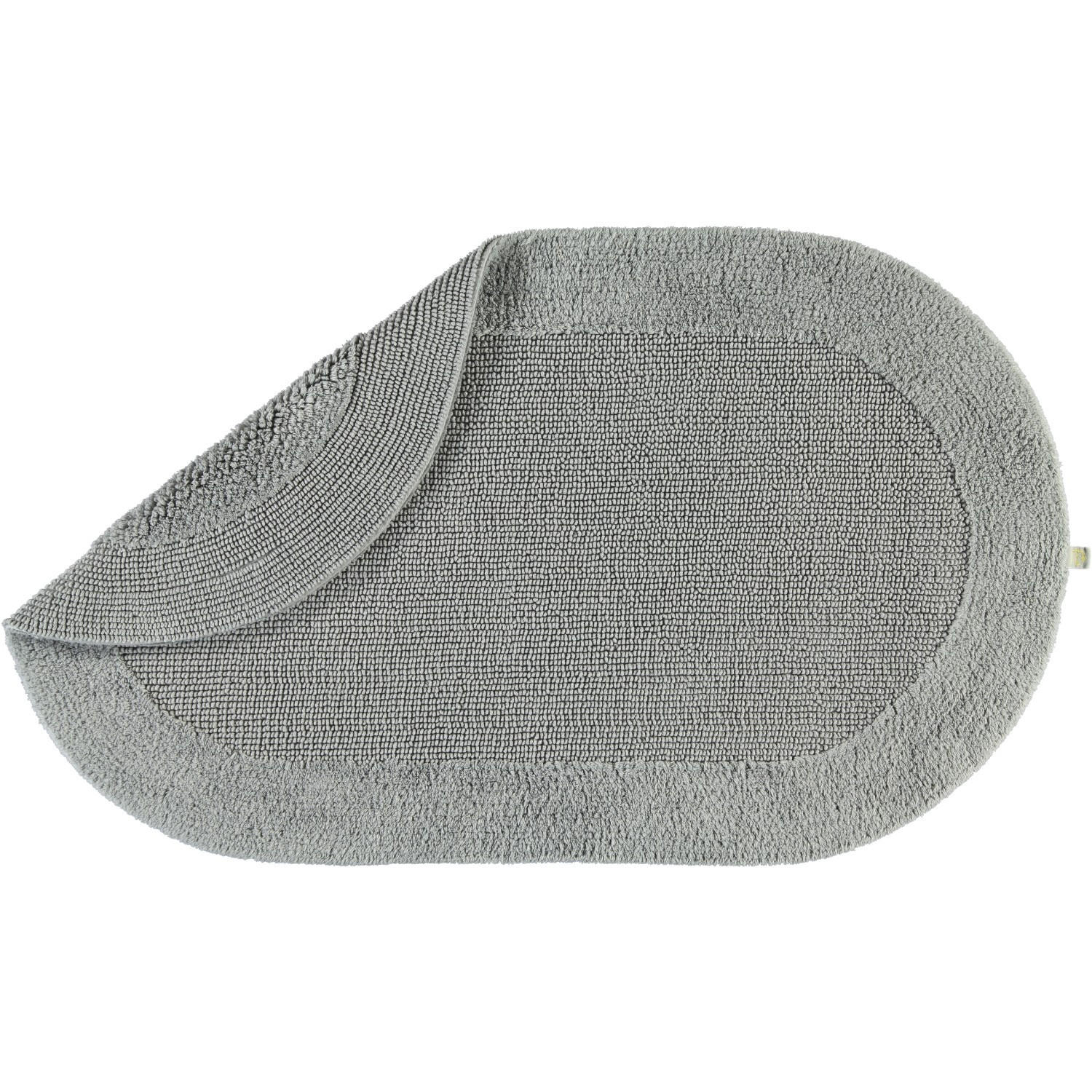 BADTEPPICHE EXQUISIT KIESEL - 85 - Grau, Textil (80/160cm) - Rhomtuft