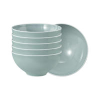 MÜSLISCHALEN Beat Color Glaze Arktisblau ø 15,7 cm 6er Set - Blau, Keramik (15.7cm) - Seltmann Weiden