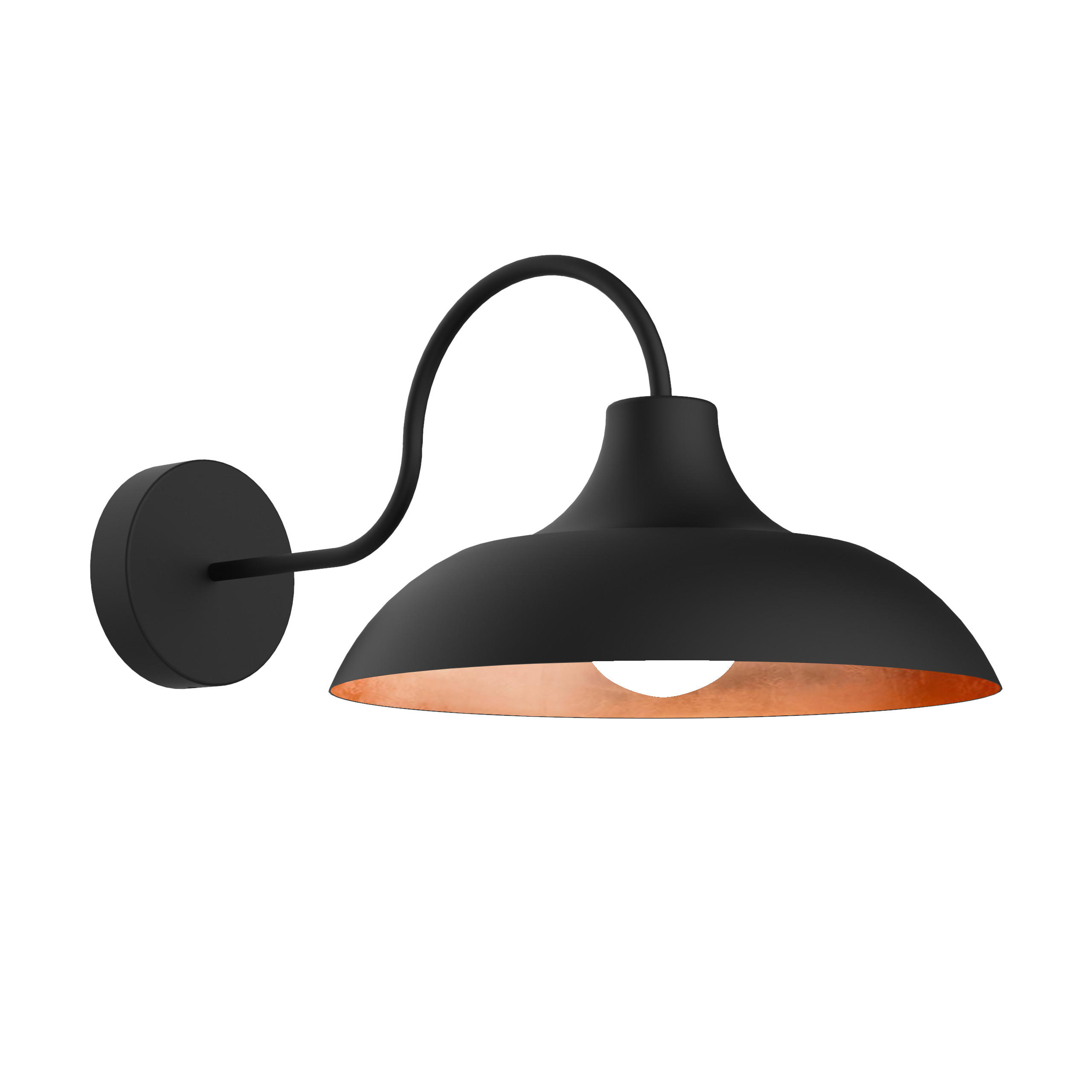 Lumicom Wandleuchte Kupfer 30x21.5x47.5 cm
