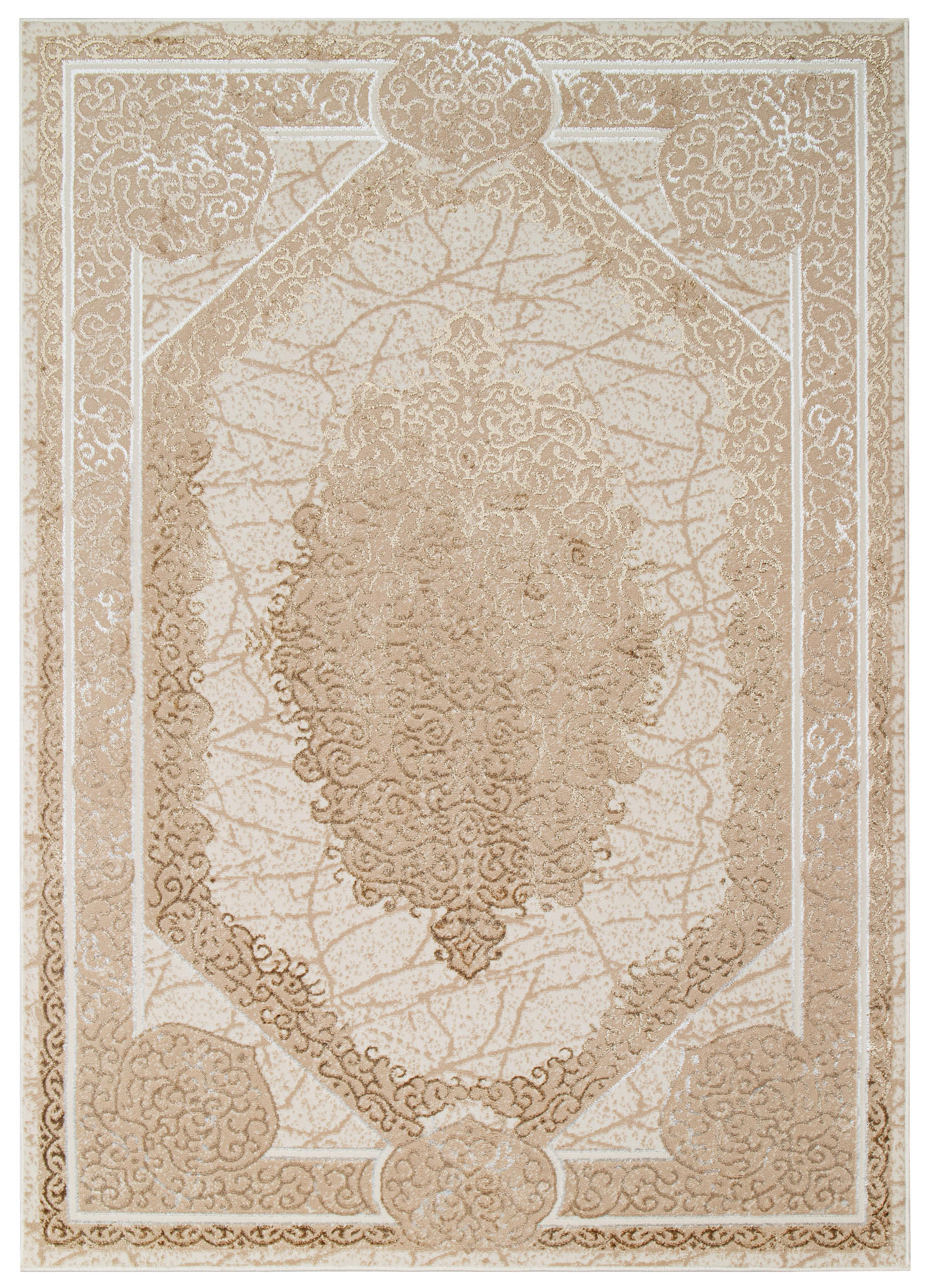 Tapiso Teppich Braun 120x170 cm