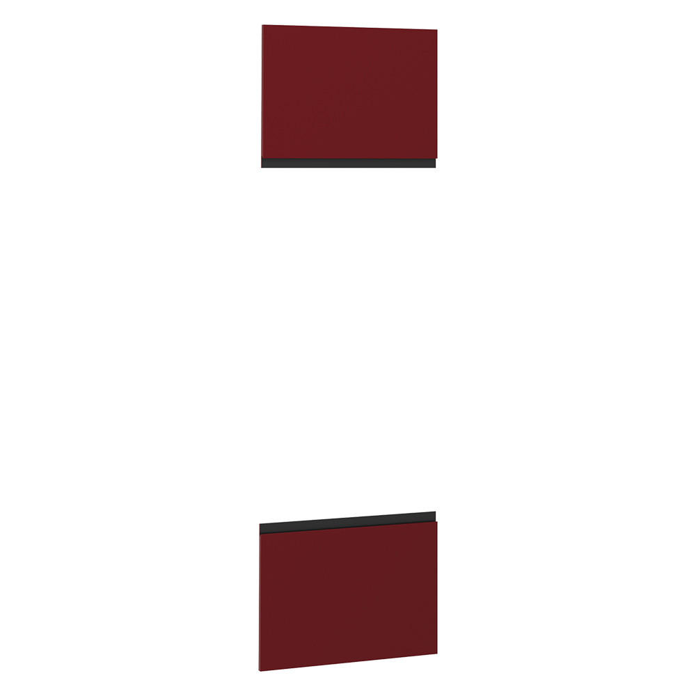 Vicco KUCHYŇSKÁ DVÍŘKA R-Line Červená 59.6 x 88.4 cm nábytková čela pro skříň pro mikrovlnnou troubu