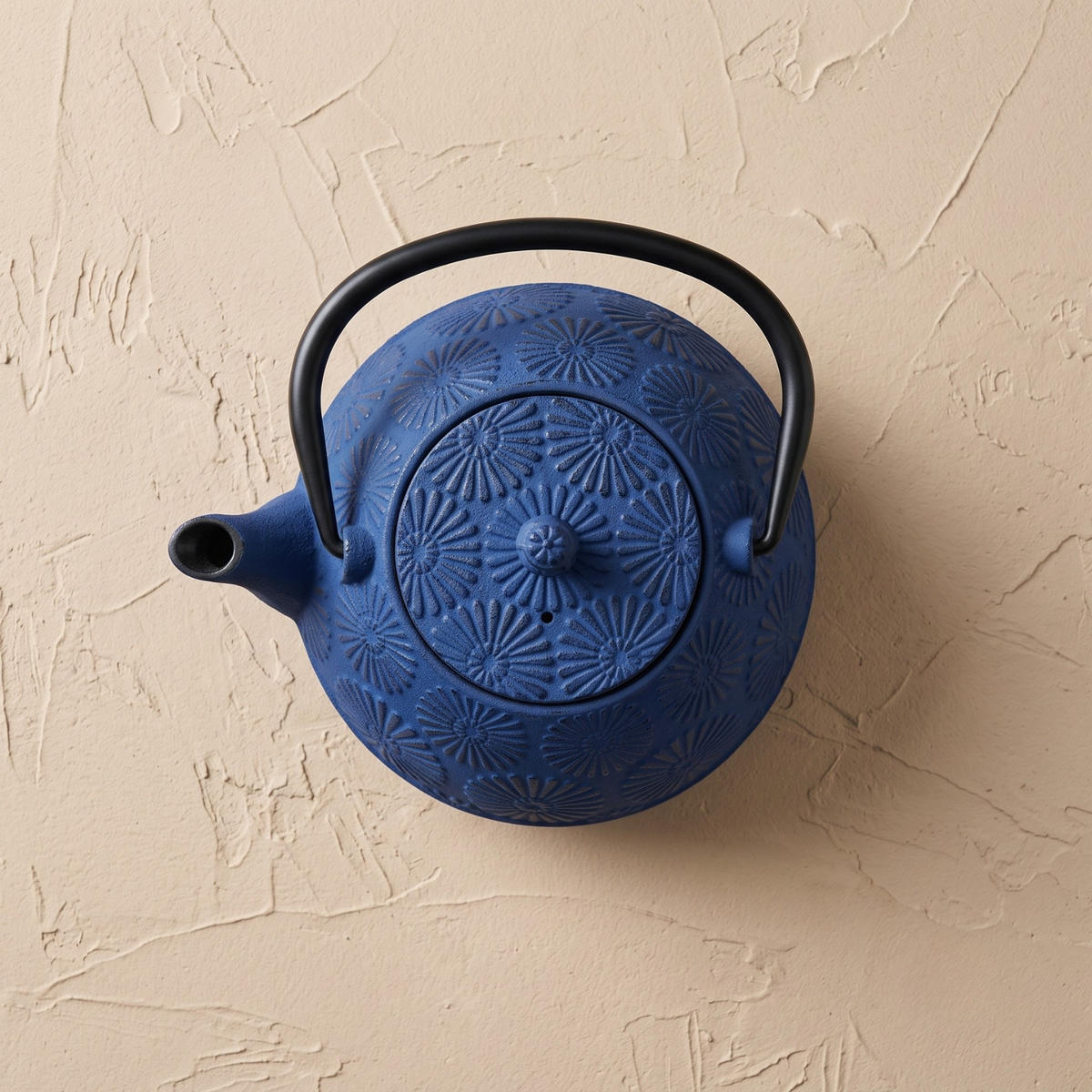 KRUG Gusseisen mit Schalen Koga Marineblau 1200 ml 18/16/18 cm - Dunkelblau, Metall (16/18cm) - AROMELIO