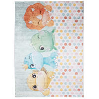 TEPPICH EMMA Grau 160/230 cm - Grau, Kunststoff (160/230cm) - Tapiso