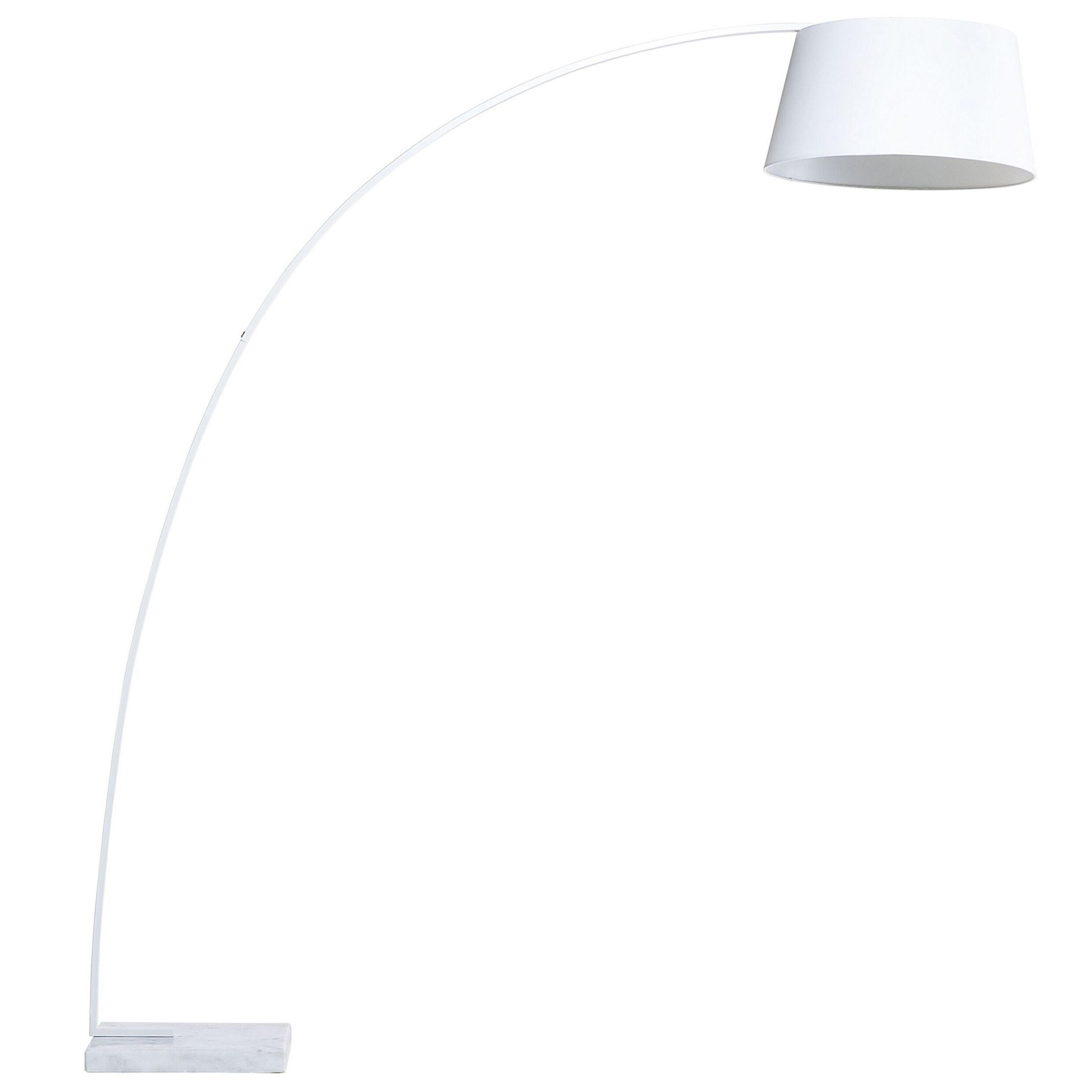 STEHLAMPE Benue 50/160/188 cm - Weiß, Metall (50/50/188cm) - Beliani
