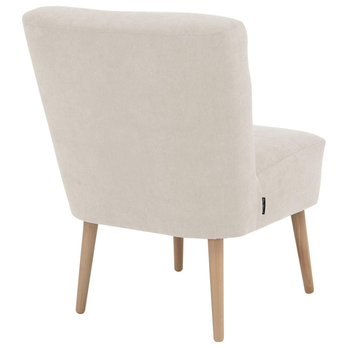 SESSEL Kamle Bezug Flachgewebe Buche natur / beige - Weiß, Kunststoff (68/78/58cm) - 58aufmkessel