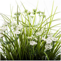 KUNSTBLUME Grass 39/39/50 cm - Grün, Kunststoff (50cm) - Atmosphera Createur d´interieur