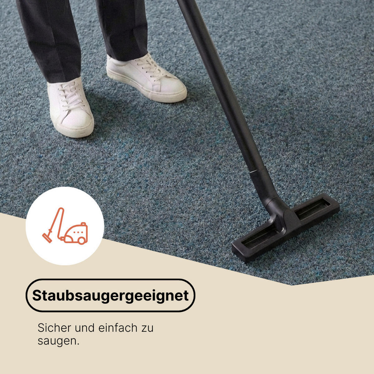 KUNSTRASEN Magic Forest 6,5 mm – Rasenteppich für Balkon, Terrasse & Garten, wetterfest 300/350 cm - Grau, Textil (300/350cm) - Tapiso