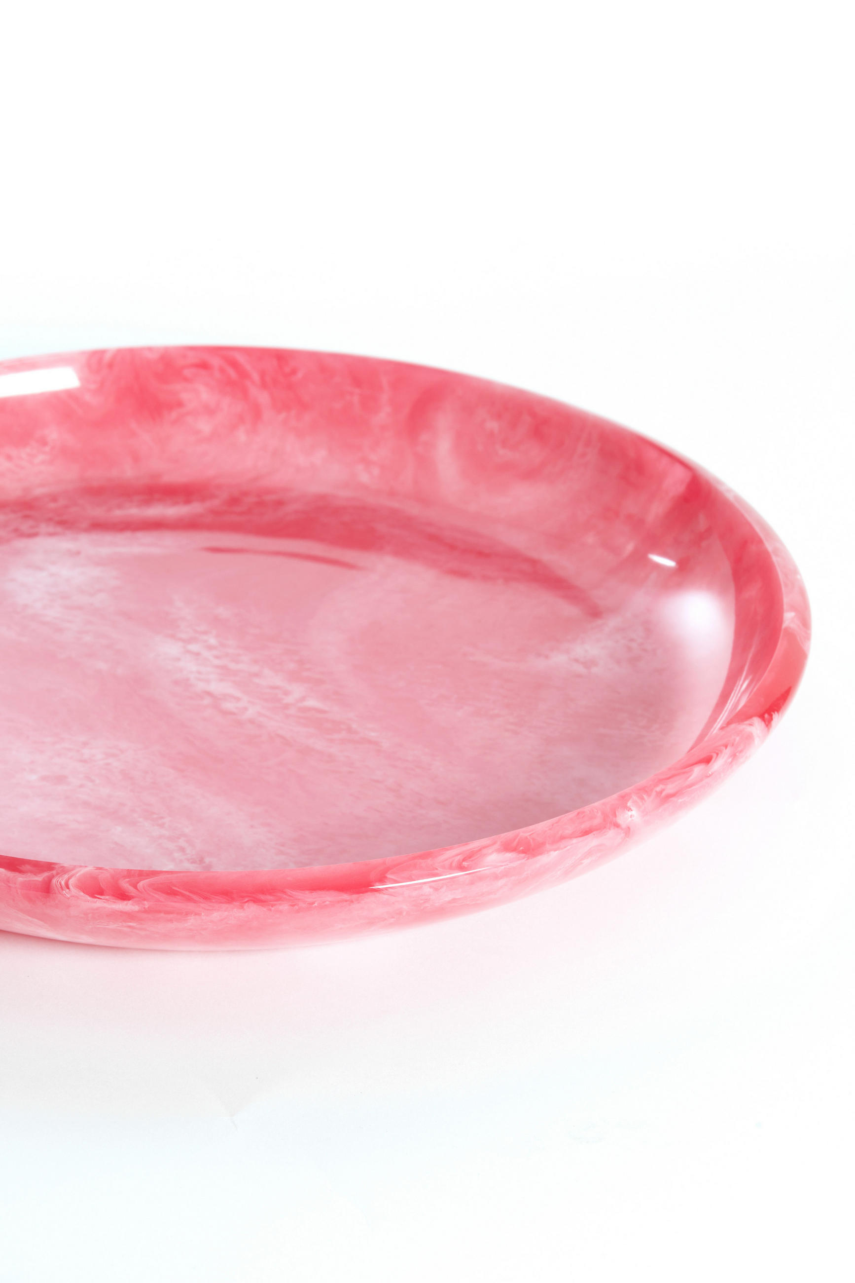 SCHALE Belawan Rosa Ø44/4 cm - Pink, Kunststoff (44/4cm) - Light & Living