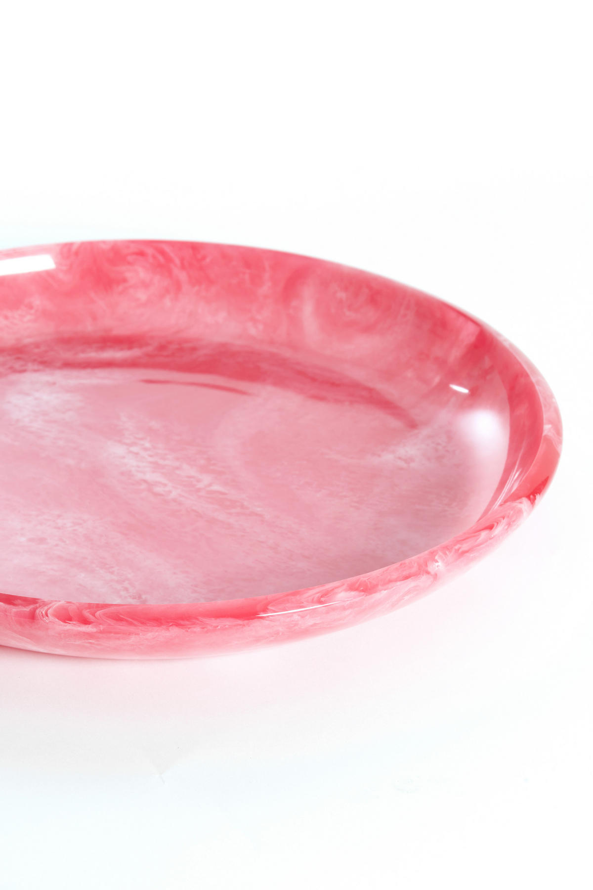 SCHALE Belawan Rosa Ø44/4 cm - Pink, Kunststoff (44/4cm) - Light & Living