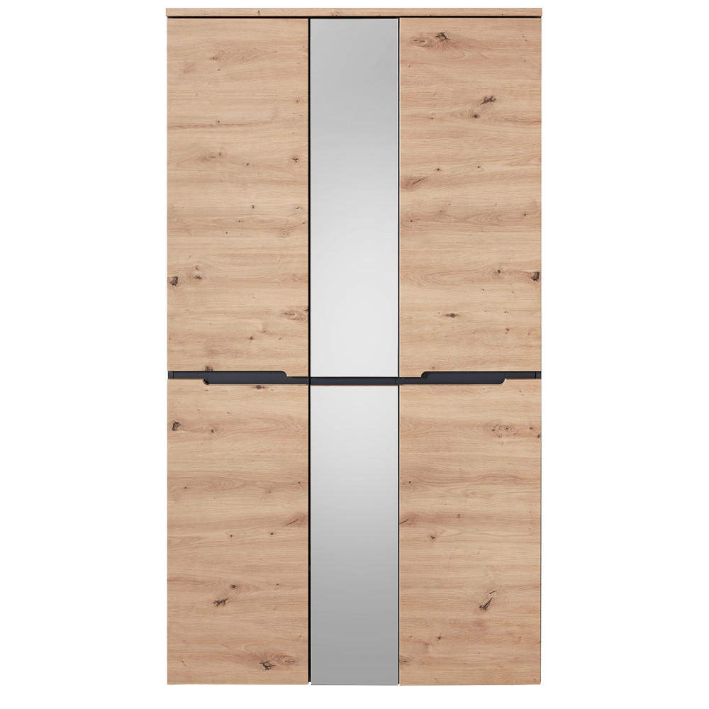 Lomado Kleiderschrank Braun 38x192x105 cm