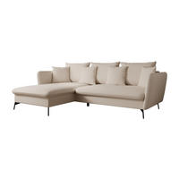 ECKSOFA VITON Beige 258x167x91 cm - Beige, Textil (258/167cm) - FURNLUX