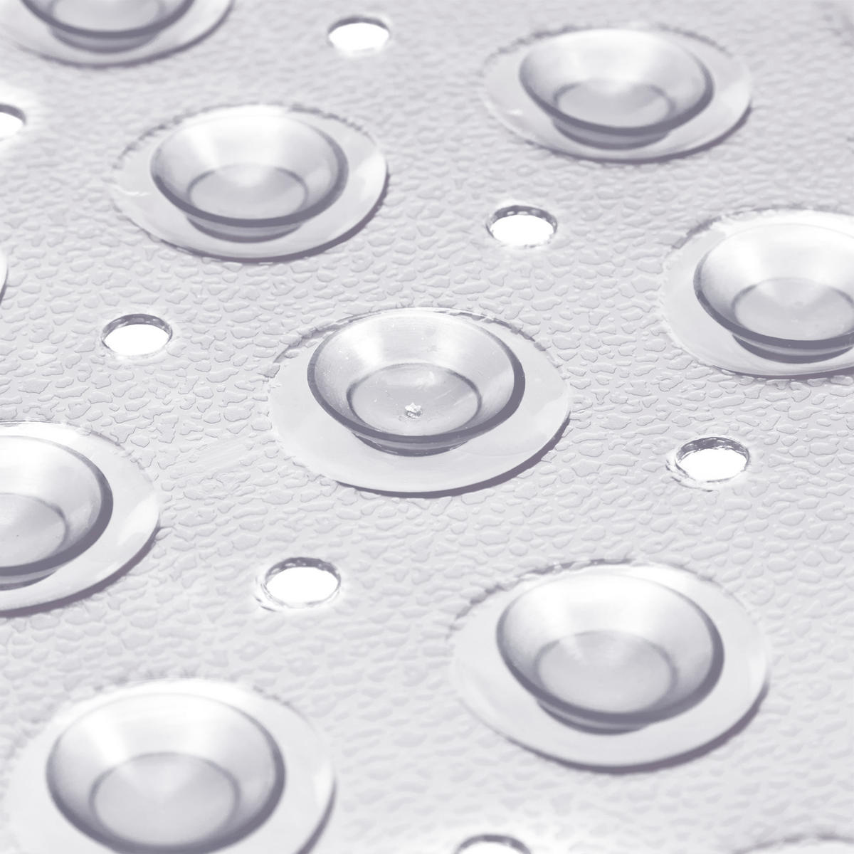 BADEWANNENMATTE - Transparent, Kunststoff (97/39cm) - Relaxdays