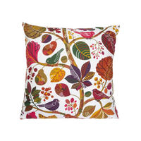 KISSENHÜLLE Zauberwald elfenbein-bunt Baumwolle 60/60 cm - Ecru/Multicolor, Textil (60/60cm) - beties Heimtextil