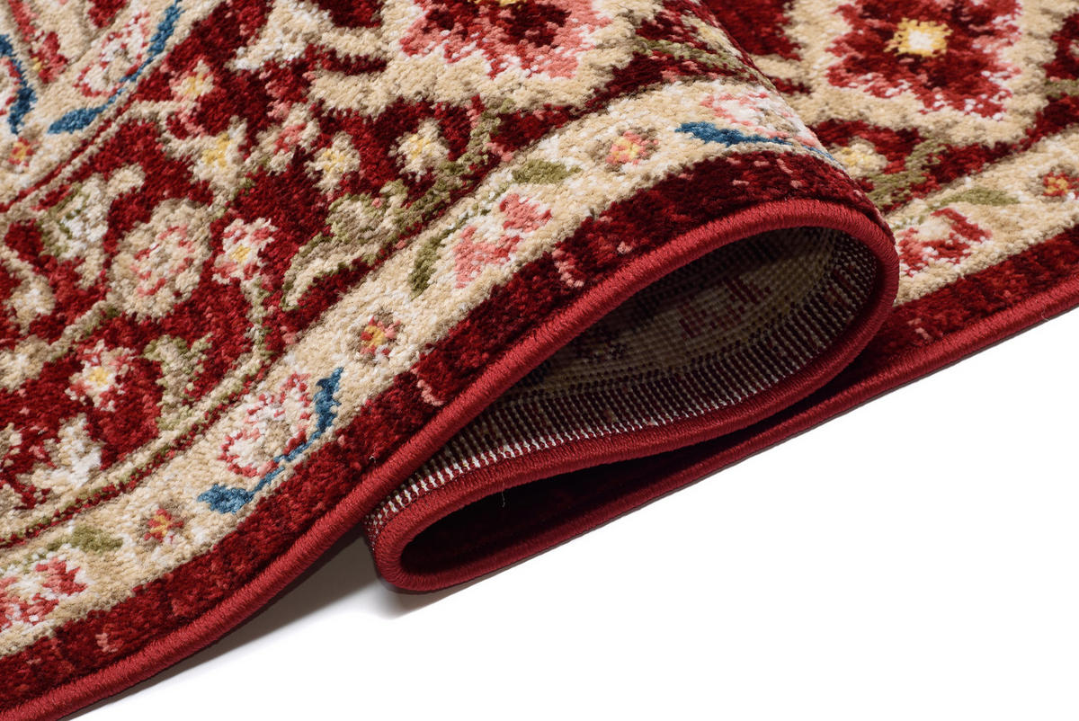 TEPPICH RIVIOLI Rot 80/150 cm - Rot, Textil (80/150cm) - Tapiso