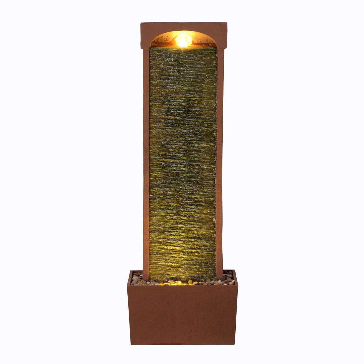GARTENBRUNNEN 97 cm - Rot, Kunststoff (22/34.01/97.99cm) - Teamson Home